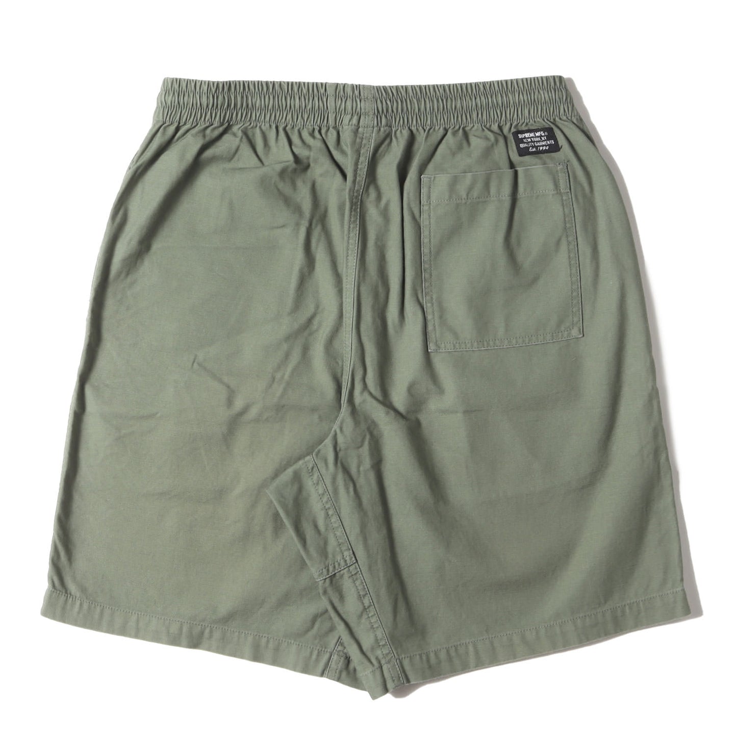 20AW バックサテン ミリタリー イージーショーツ(Military Twill Short)