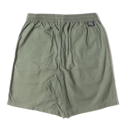 20AW バックサテン ミリタリー イージーショーツ(Military Twill Short)