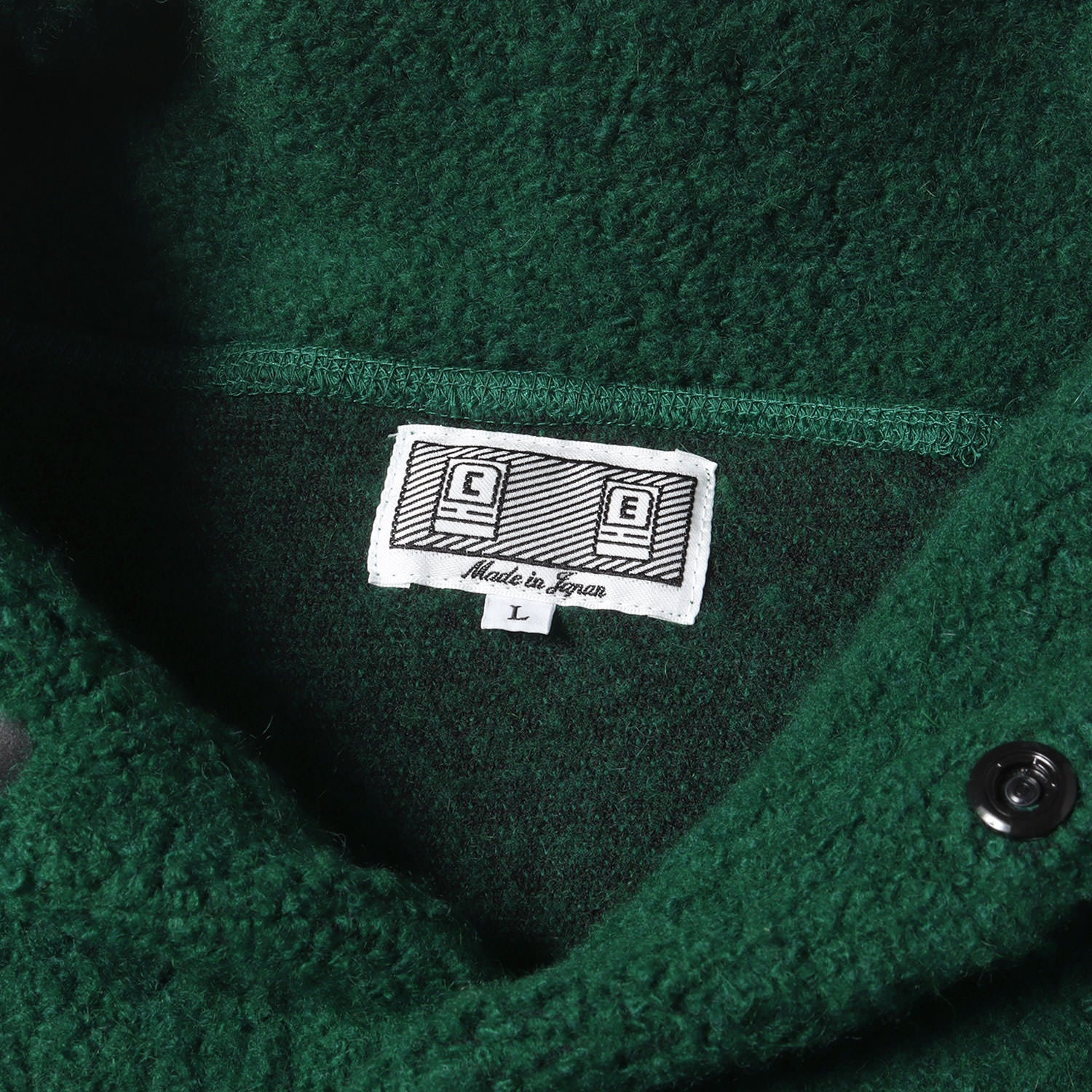 C.E (シーイー) 21AW ウールフリース ショールカラー プルオーバー トップ(WOOL POLY FLEECE PULLOVER) -  ブランド古着の通販・買取 | BEEGLE by Boo-Bee