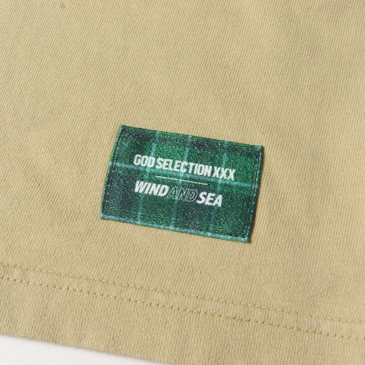 ×GOD SELECTION XXX コラボロゴ刺繍 ヘビー Tシャツ