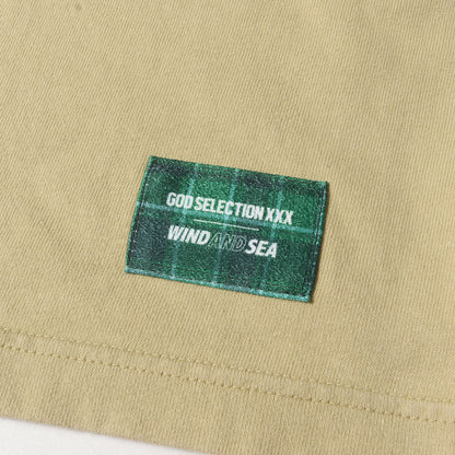 ×GOD SELECTION XXX コラボロゴ刺繍 ヘビー Tシャツ
