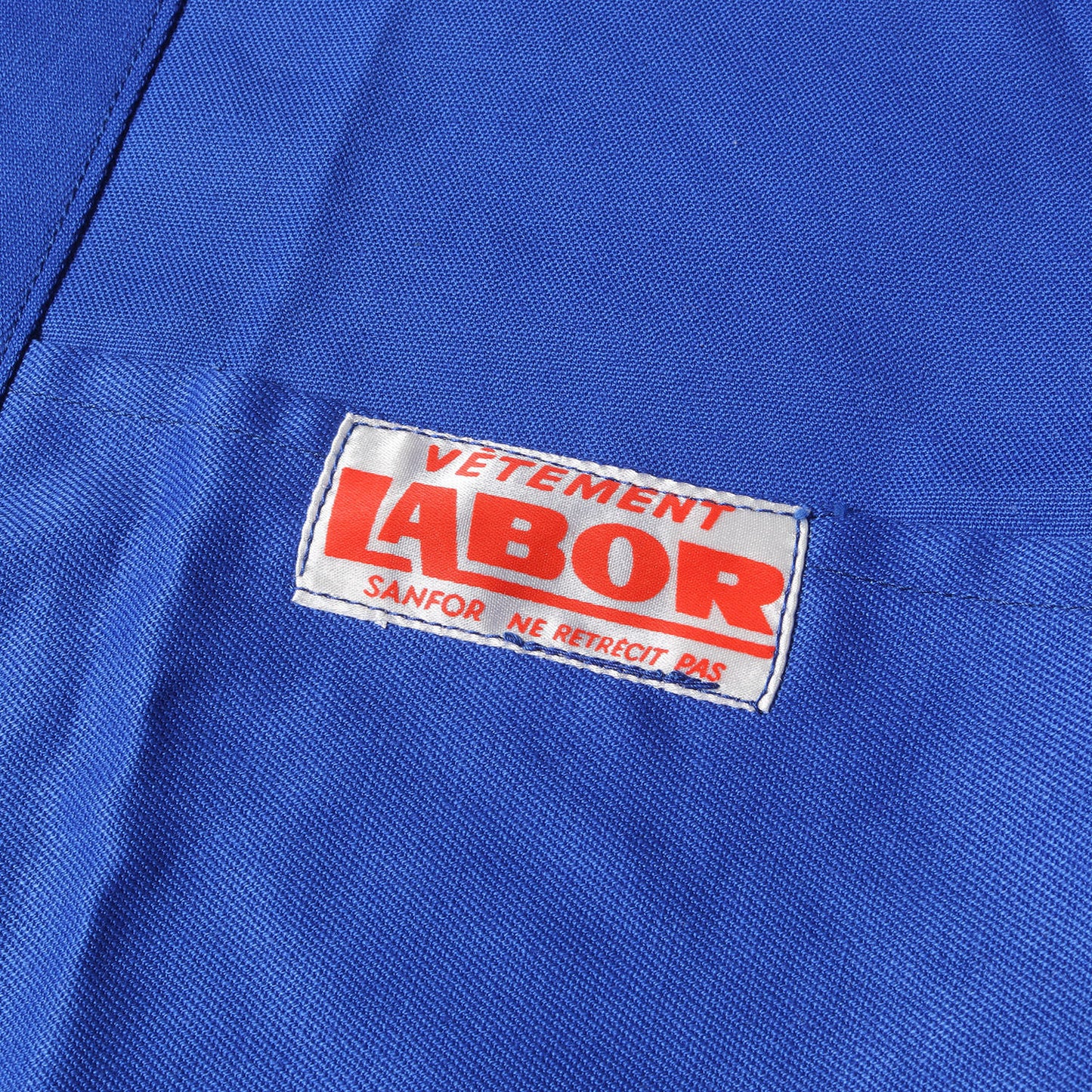 70～80s フレンチヴィンテージ VETEMENT LABOR ブルー アトリエコート(デッドストック)