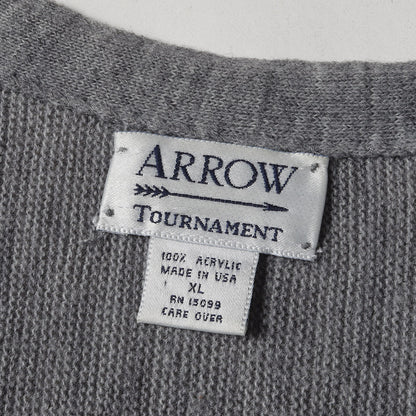 90s ARROW アクリルニット カーディガン(USA製)