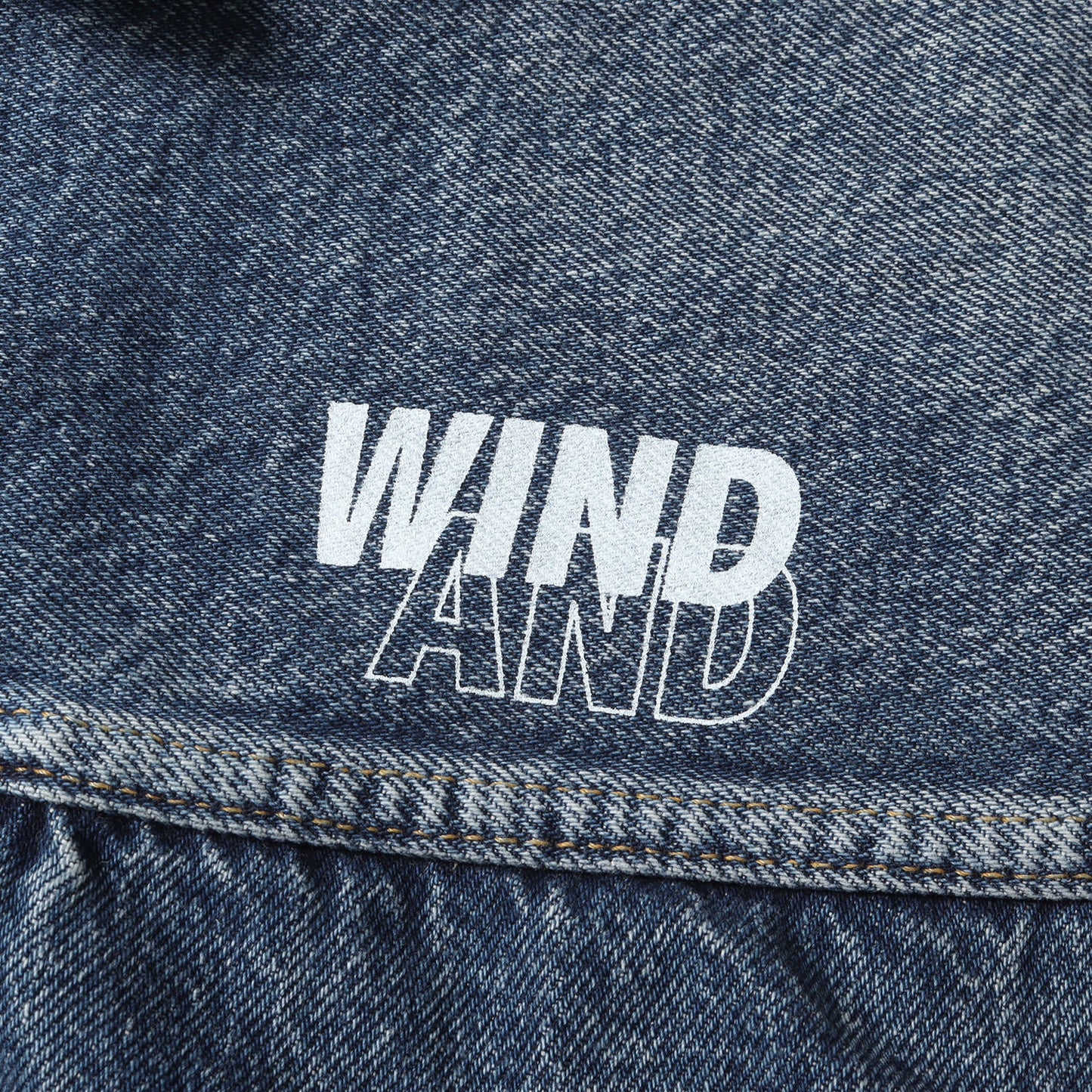24SS ×WIND AND SEA 1stタイプ オーバーサイズ デニムジャケット(E.BF-GJKT USS)