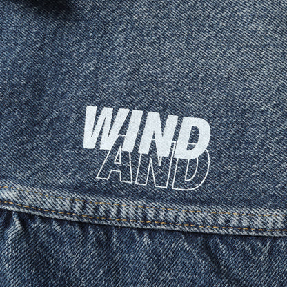 24SS ×WIND AND SEA 1stタイプ オーバーサイズ デニムジャケット(E.BF-GJKT USS)