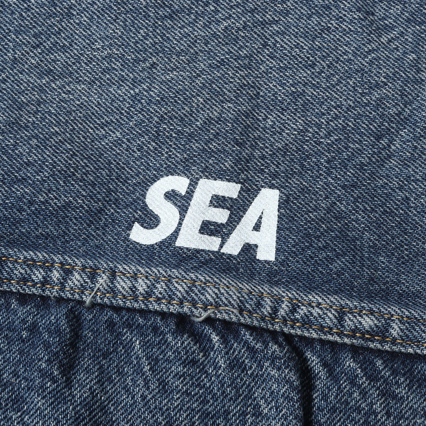 24SS ×WIND AND SEA 1stタイプ オーバーサイズ デニムジャケット(E.BF-GJKT USS)