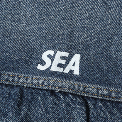 24SS ×WIND AND SEA 1stタイプ オーバーサイズ デニムジャケット(E.BF-GJKT USS)