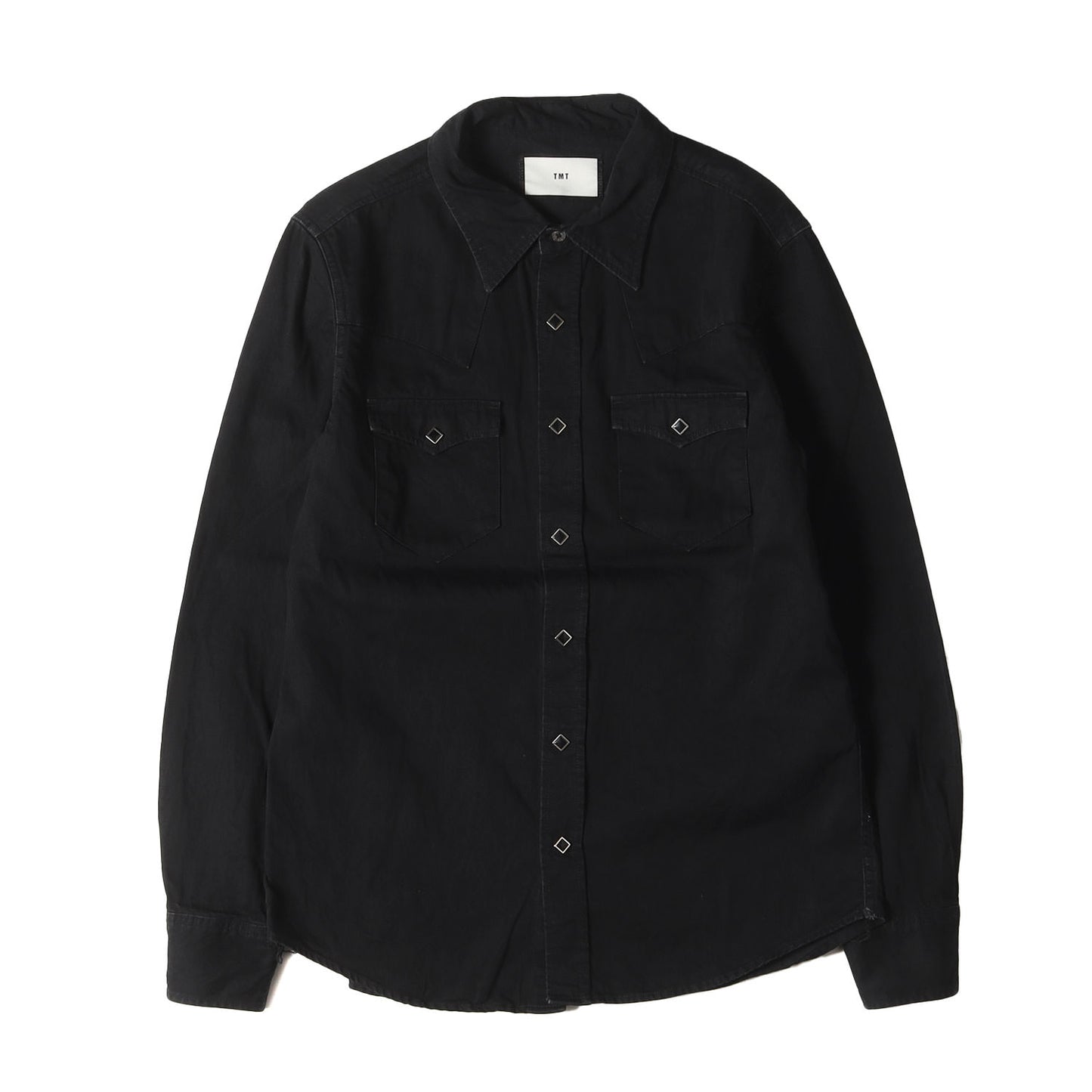 23AW ブラックデニム ウエスタンシャツ