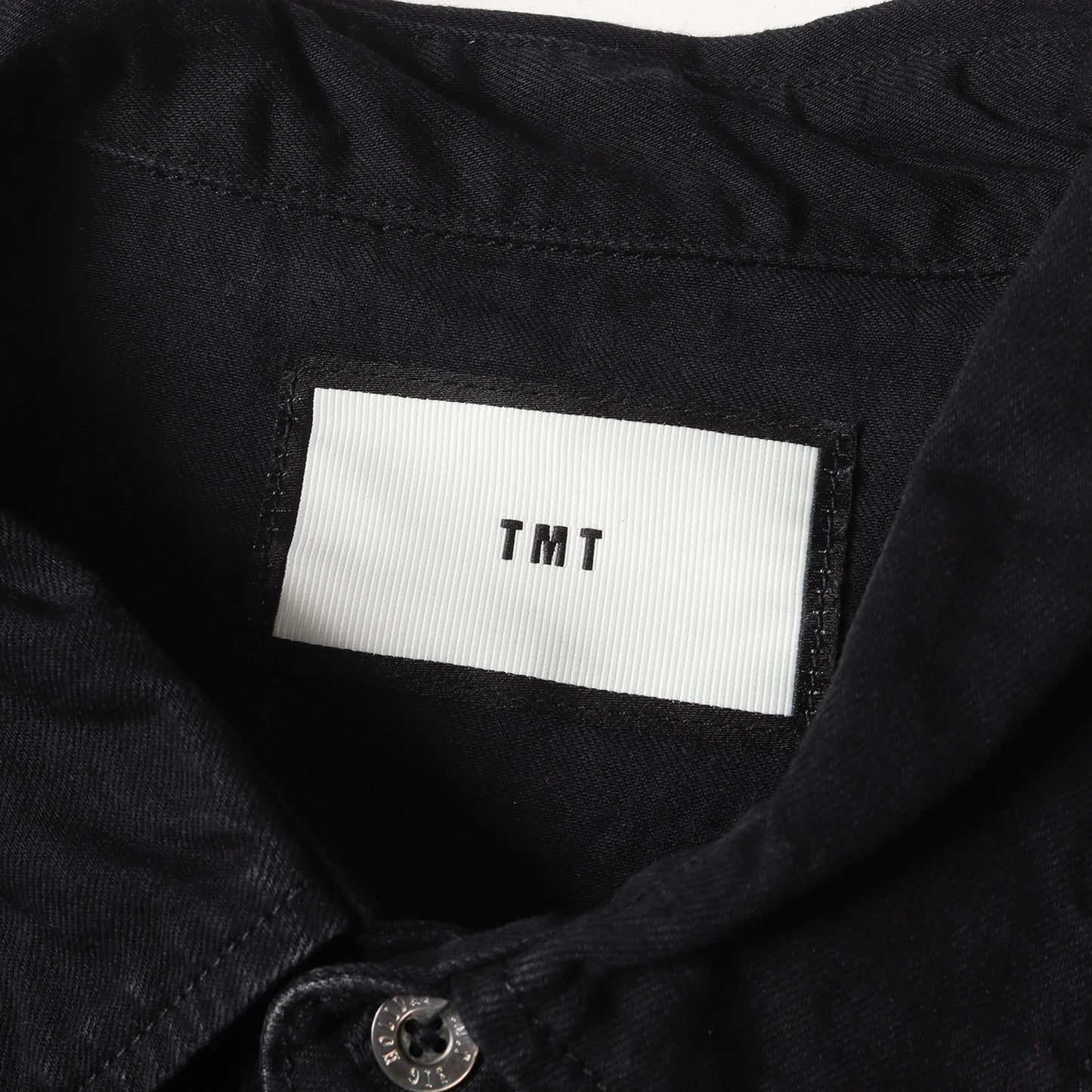 23AW ブラックデニム ウエスタンシャツ