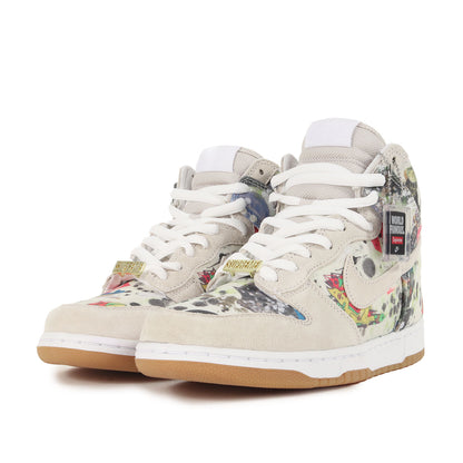 23AW ×NIKE ×RAMMELLZEE SB DUNK HIGH OG QG (FD8779-100)
