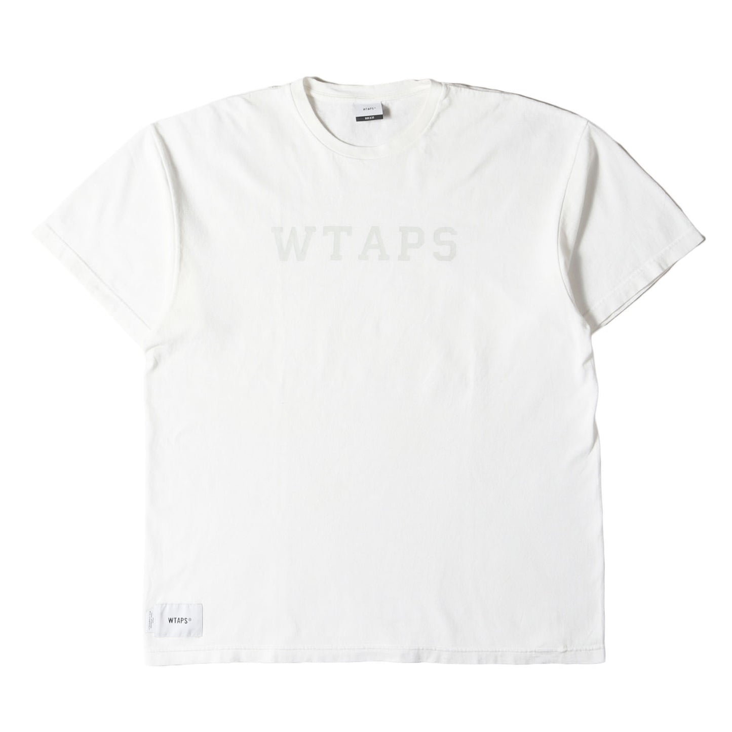 23SS ブランドロゴ クルーネック Tシャツ(COLLEGE/SS/COTTON)