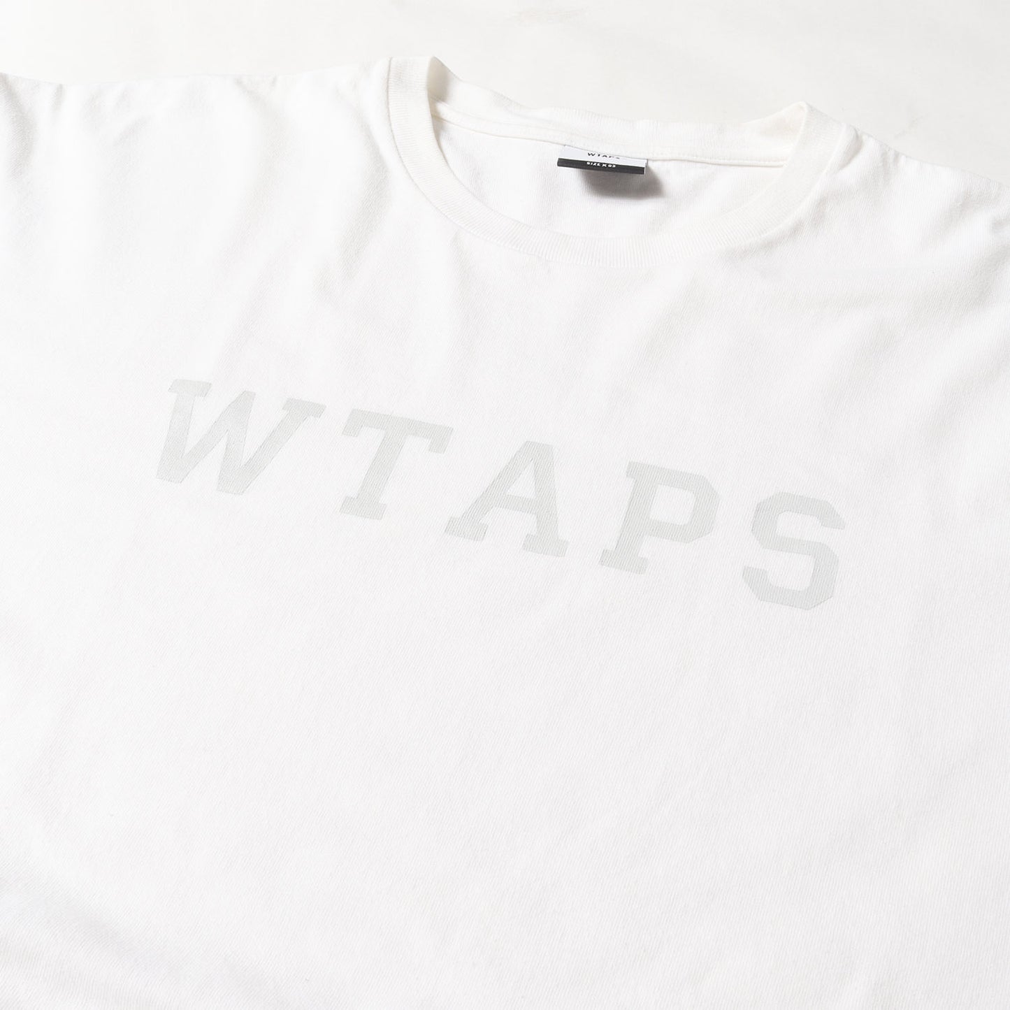 23SS ブランドロゴ クルーネック Tシャツ(COLLEGE/SS/COTTON)