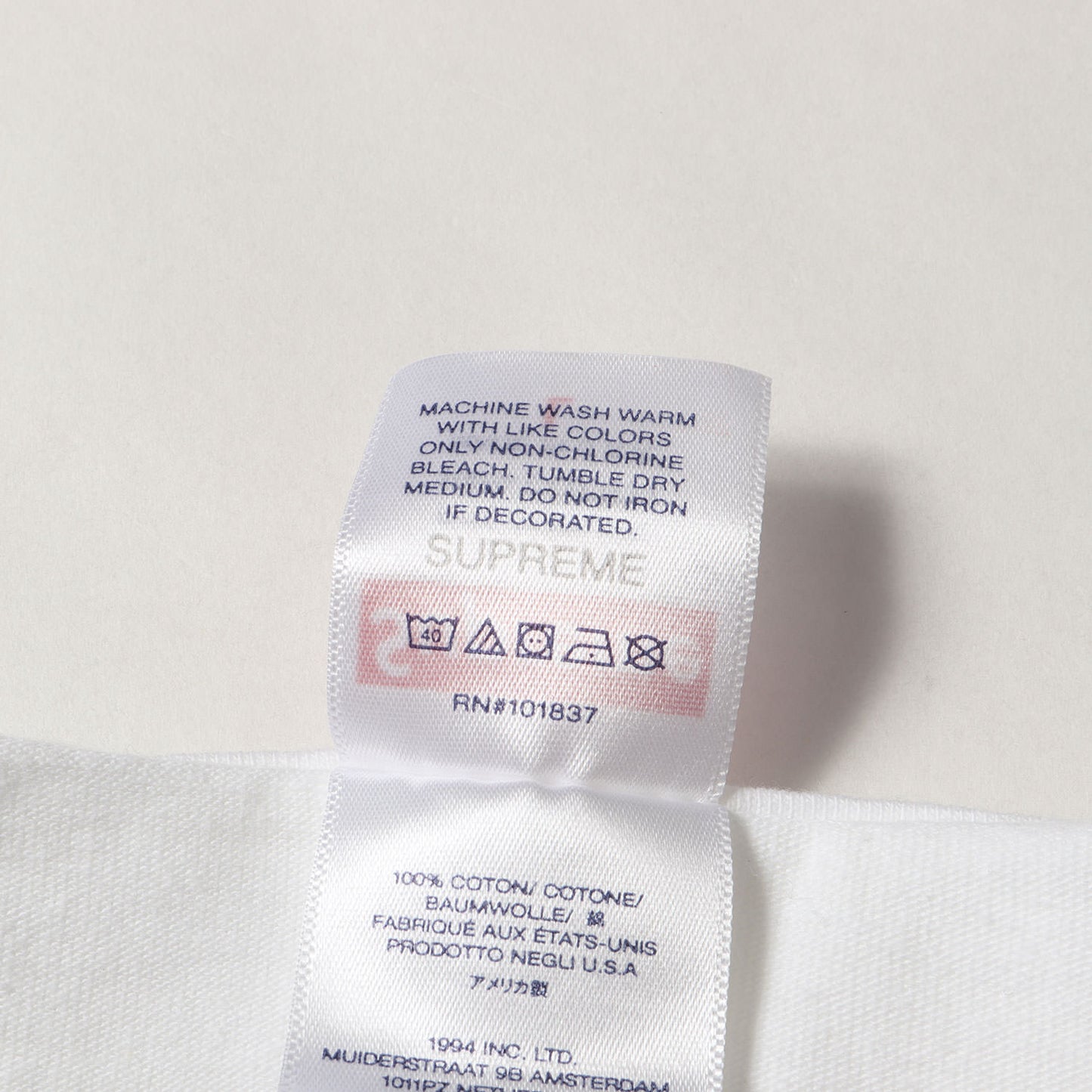 24SS 30周年記念 ファーストTシャツ デザイン Tシャツ(First Tee)
