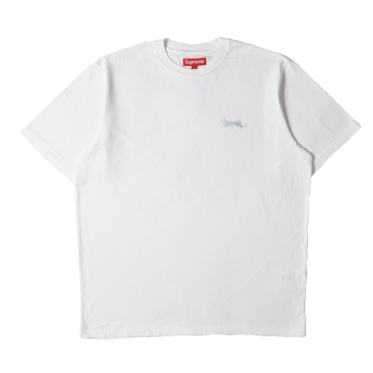 24SS ウォッシュ加工 タギングロゴ Tシャツ(Washed Tag S/S Top)