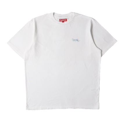 24SS ウォッシュ加工 タギングロゴ Tシャツ(Washed Tag S/S Top)