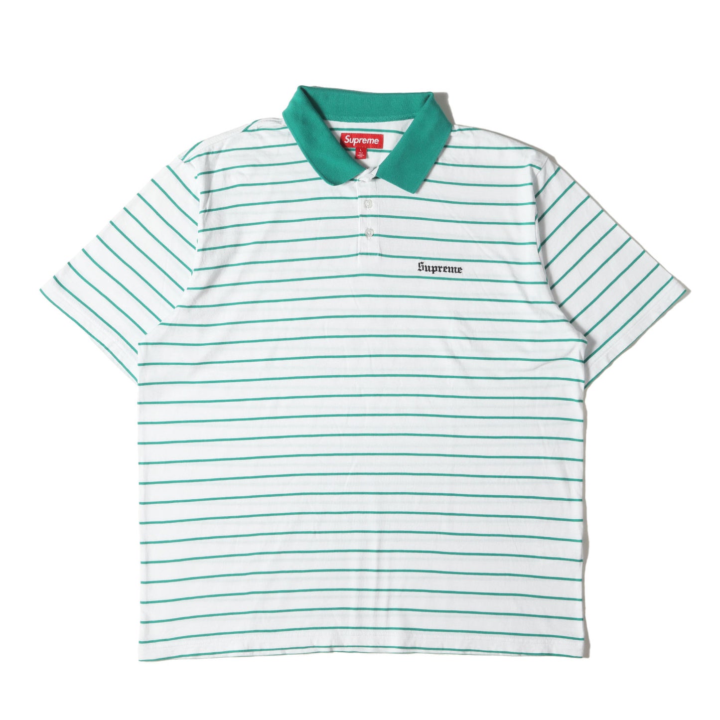 24SS ×Melvins グラフィック ストライプ ポロシャツ(Stripe S/S Polo)