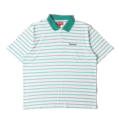 24SS ×Melvins グラフィック ストライプ ポロシャツ(Stripe S/S Polo)