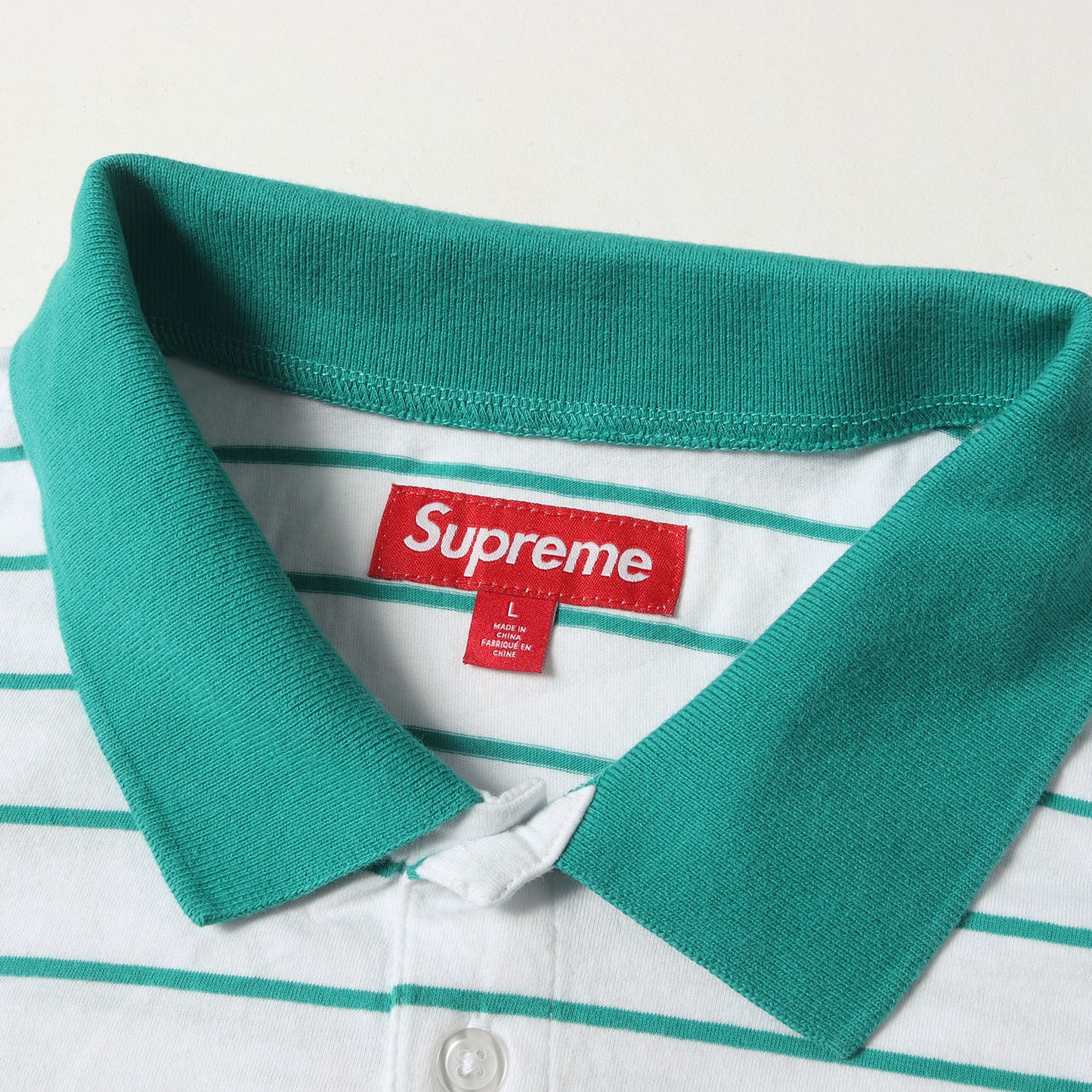 24SS ×Melvins グラフィック ストライプ ポロシャツ(Stripe S/S Polo)