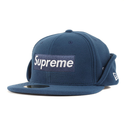 ×NEW ERA ポーラテックフリース BOXロゴ イヤーフラップ ベースボールキャップ(Polartec Ear Flap New Era)