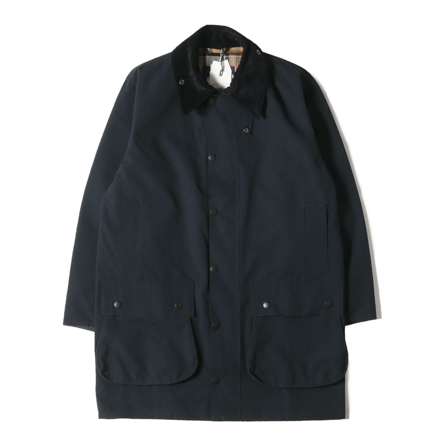 BARBOUR (バブアー) 22AW BEAMS PLUS別注 2レイヤー ボーダー ノンワックス ジャケット / コート(BORDER  2LAYER CLASSIC FIT) - ブランド古着の通販・買取 | BEEGLE by Boo-Bee