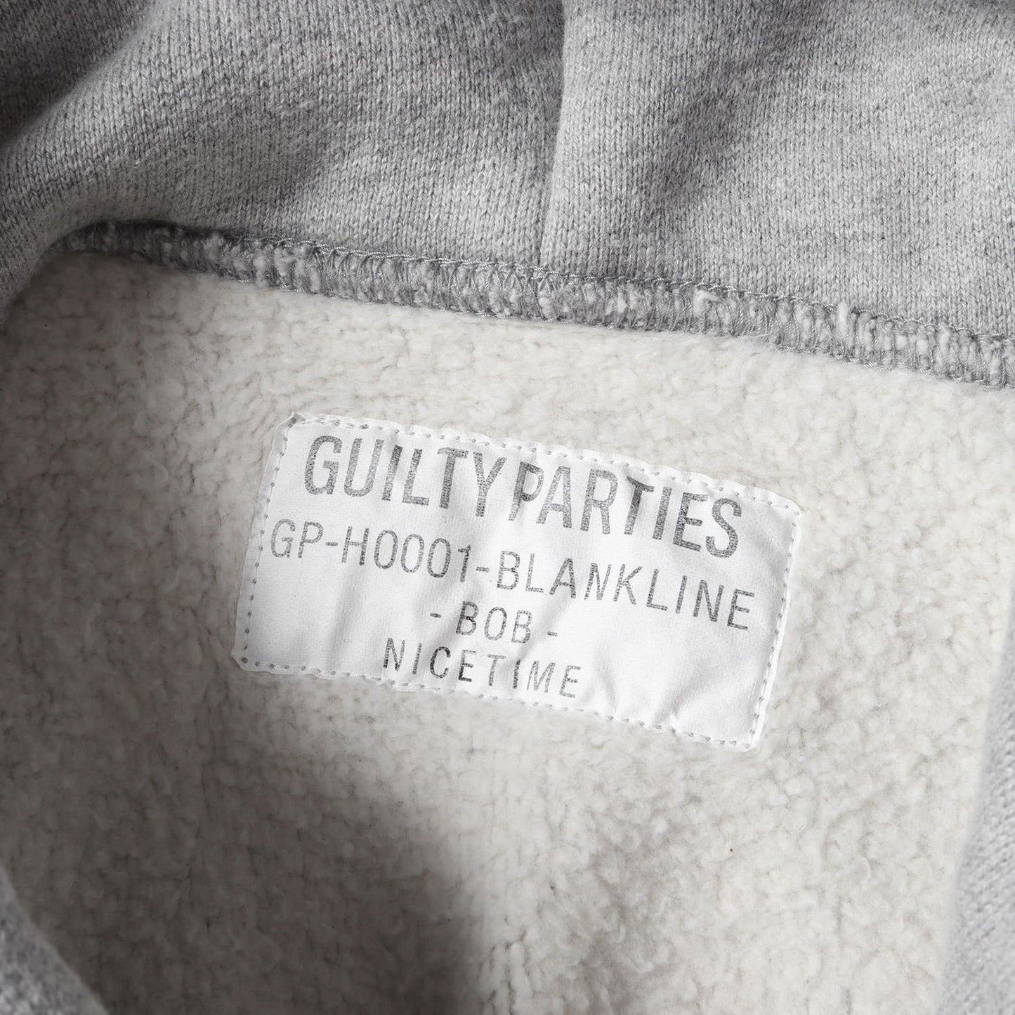 BLANKLINE ブランドロゴ ヘビー スウェットパーカー(HEAVY WEIGHT PULLOVER HOODED SWEAT SHIRT)