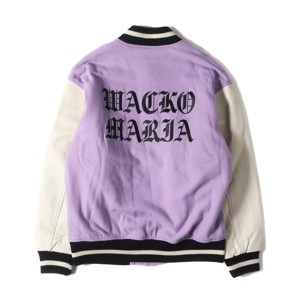 スタジャン ワコマリアwacko maria 22FW スタジャンM