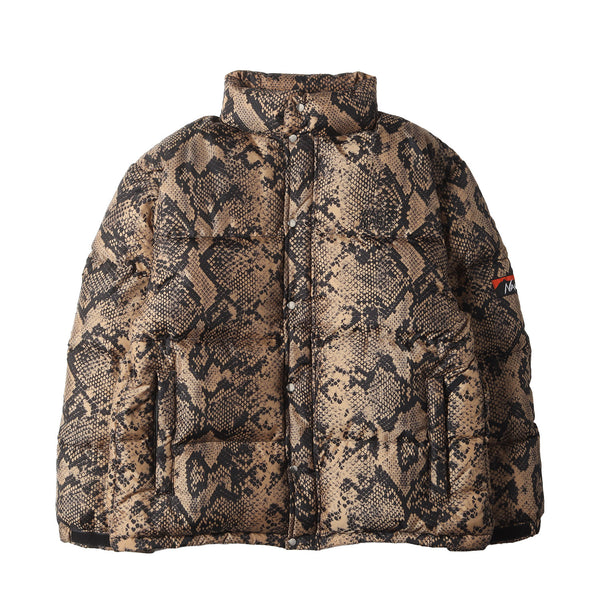 WACKO MARIA (ワコマリア) 21AW ×NANGA パイソン柄 リップストップナイロン ダウンジャケット(PYTHON DOWN  JACKET) - ブランド古着の通販・買取 | BEEGLE by Boo-Bee