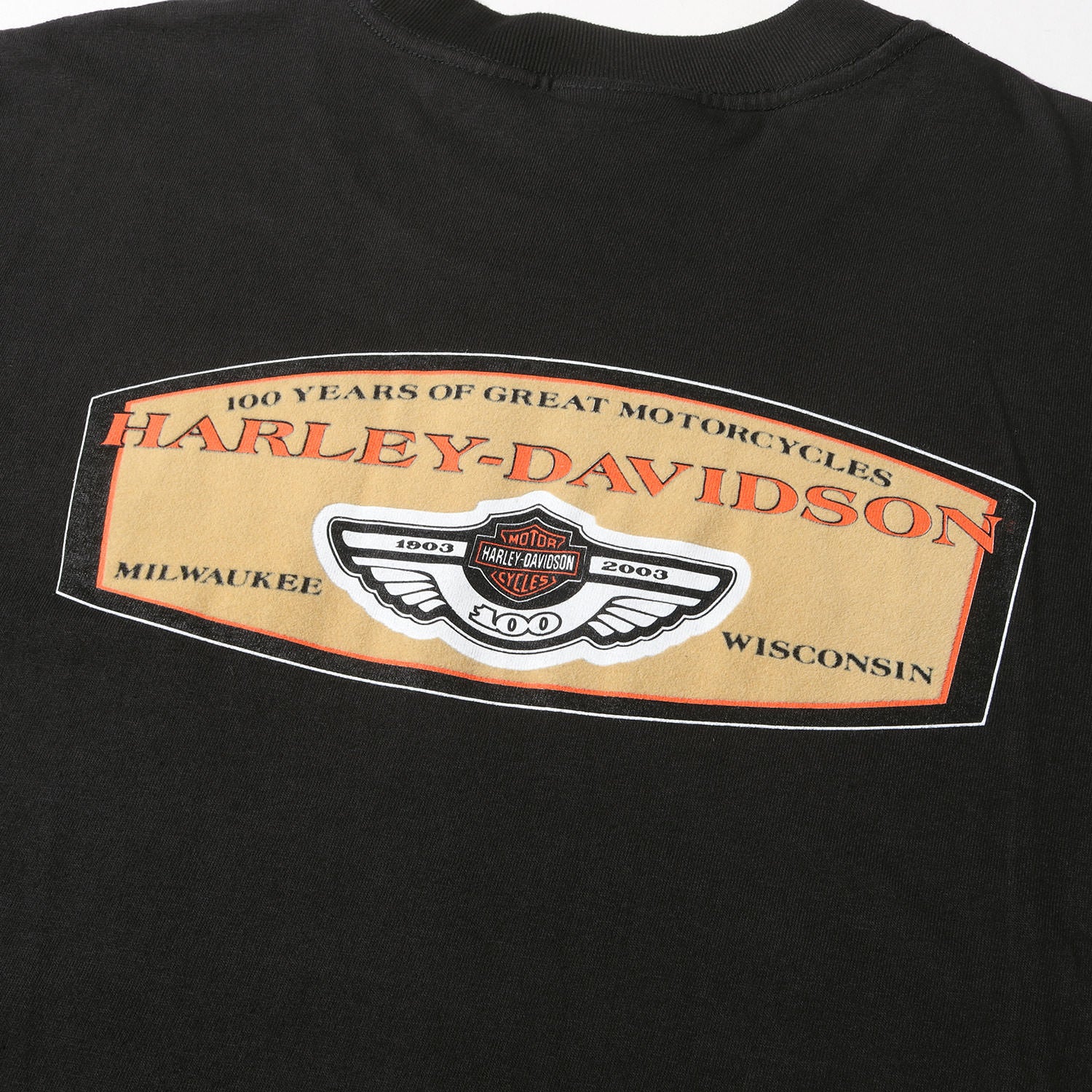 HARLEY-DAVIDSON (ハーレーダビッドソン) 00s 100周年記念 ワッペン付き ポケット Tシャツ – ブランド古着の通販・買取 |  BEEGLE by Boo-Bee