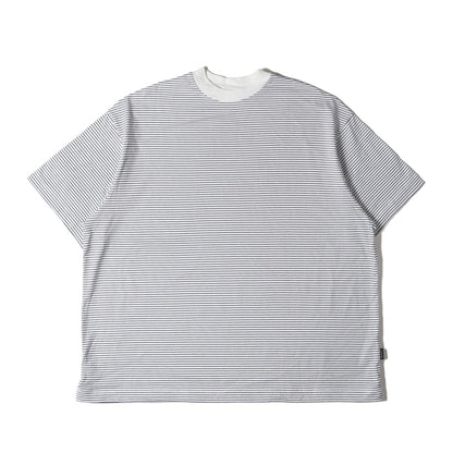 24SS オーバーサイズ ボーダー Tシャツ(STRIPED OVERSIZE TEE)