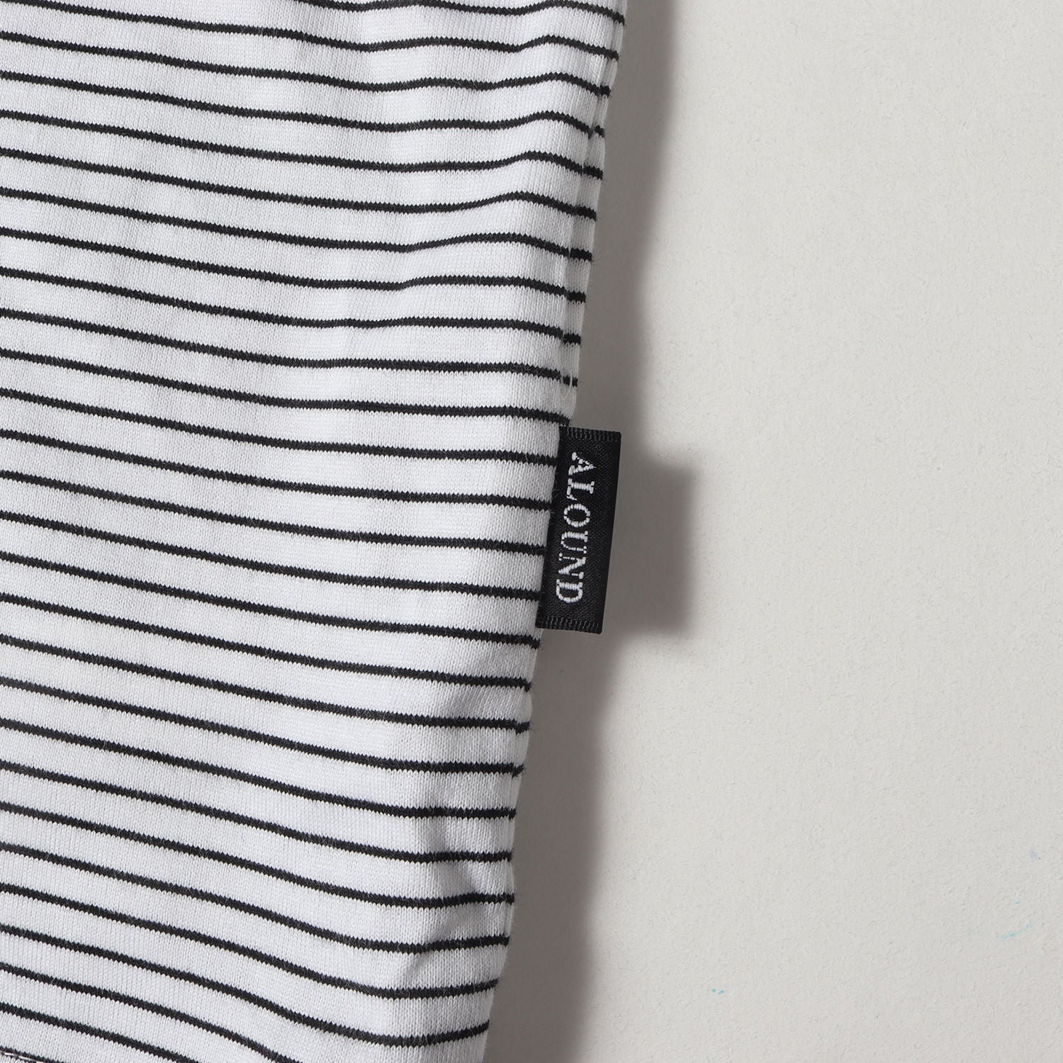 ALOUND (アラウンド) 24SS オーバーサイズ ボーダー Tシャツ(STRIPED