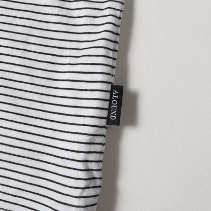24SS オーバーサイズ ボーダー Tシャツ(STRIPED OVERSIZE TEE)