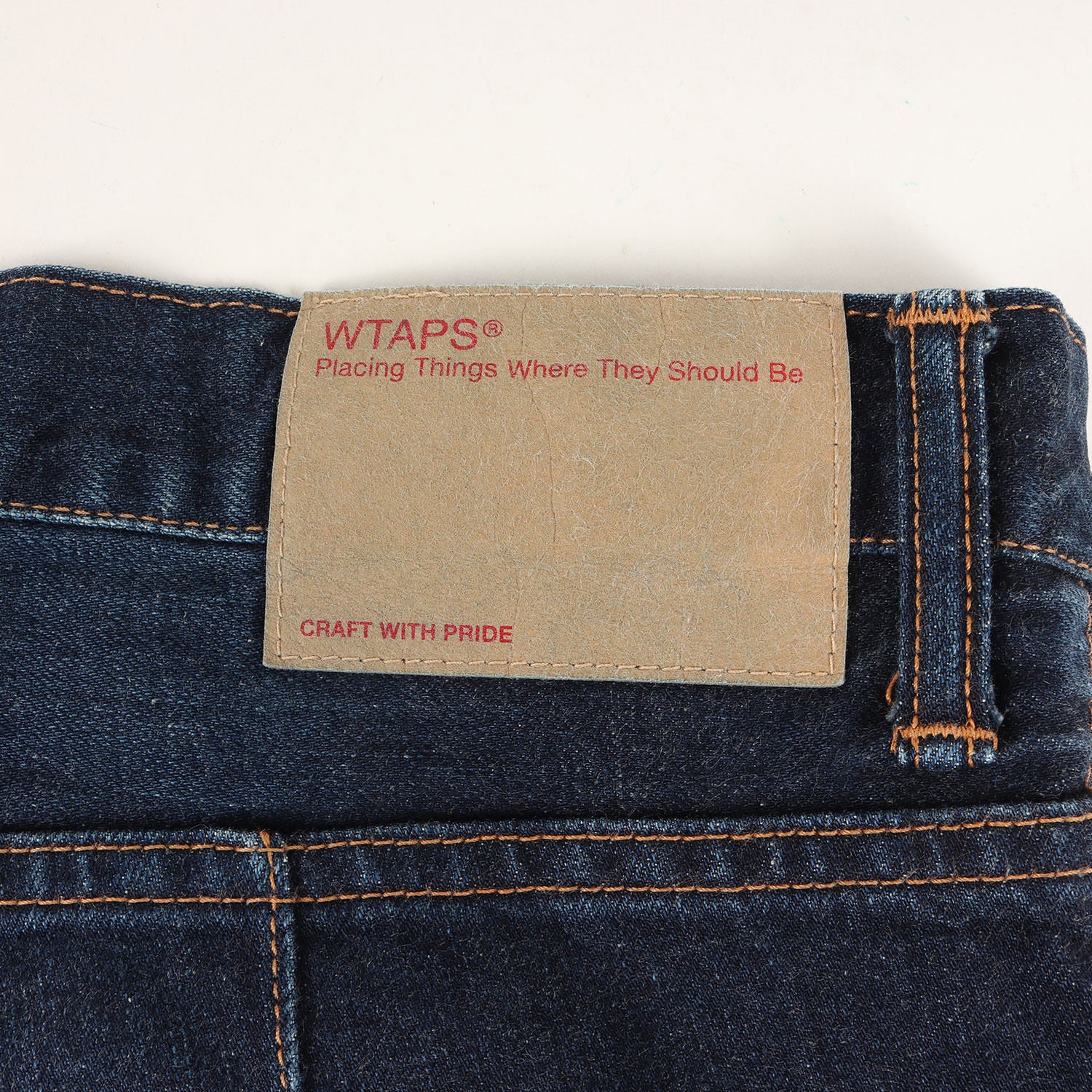 WTAPS ダメージ リペア加工 デニムパンツ S 12oz 日本製