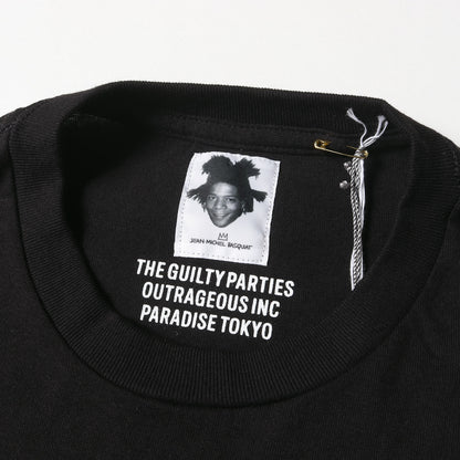 23SS ×JEAN-MICHEL BASQUIAT バスキア フォト Tシャツ(CREW NECK T-SHIRT TYPE-1)