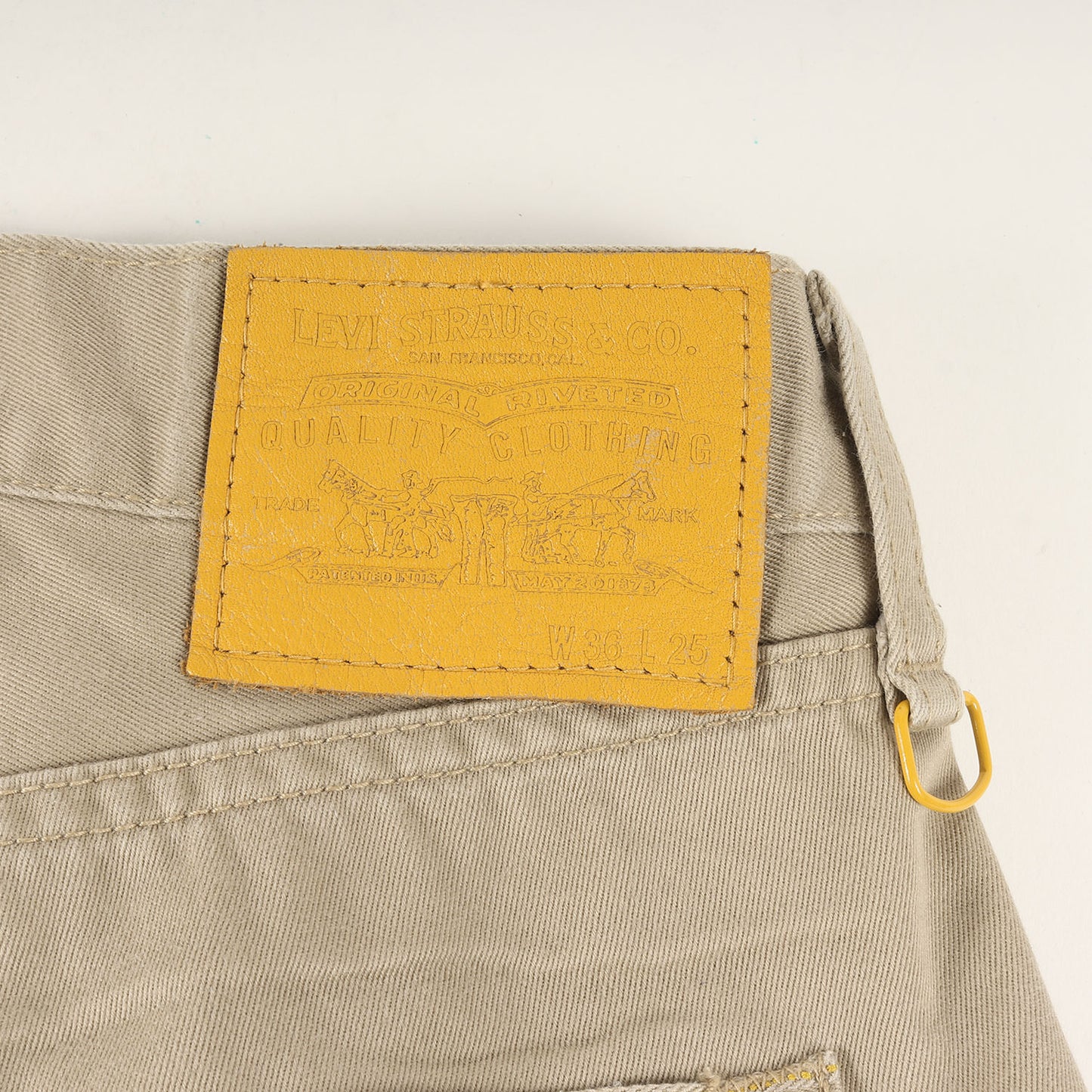 00s ×Levis Fenom コットンチノ クロップドパンツ