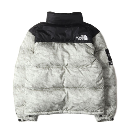 ×THE NORTH FACE ペーパープリント ヌプシ ダウンジャケット(Paper Print Nuptse Jacket)