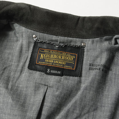 ゴートスウェード ボタン ジャケット(SHEPHERD / GL-JKT)