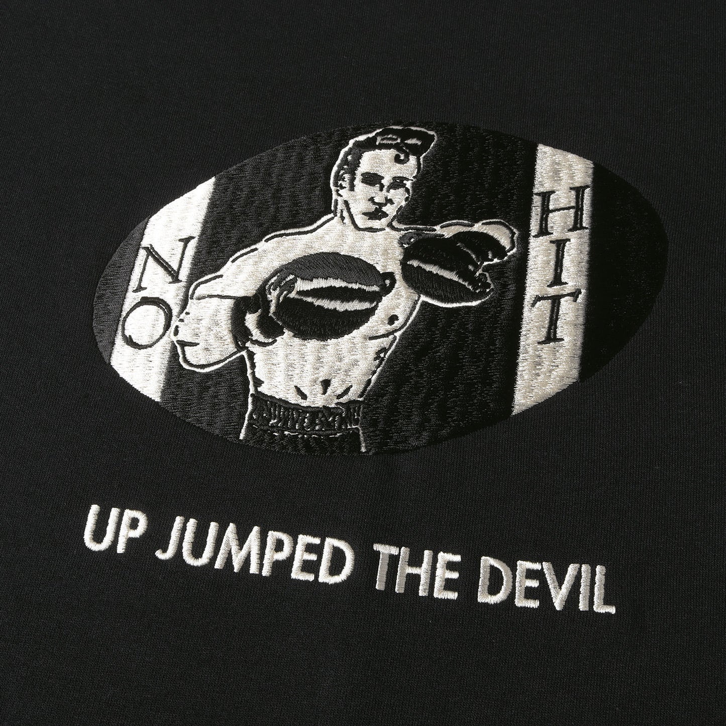 23AW RICK WINNER ボクサー刺繍 クルーネック スウェット(CREW NECK SWEAT SHIRT)