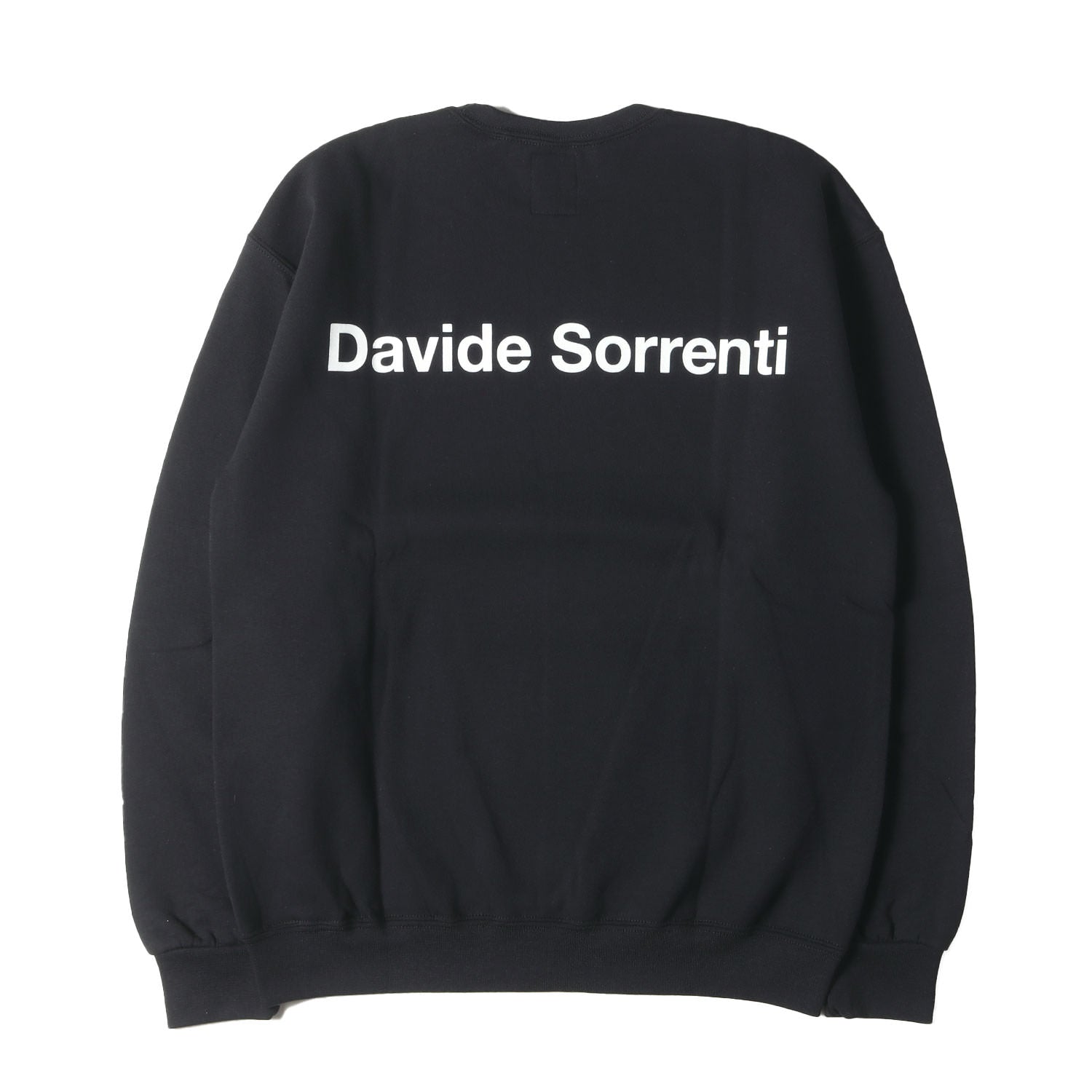 黒XL【WACKOMARIA】SORRENTI SWEAT／新品／送料込 ワコマリアDAVIDE SORRENTI フォト CREW NECK SWEAT 人気