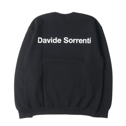 23SS ×DAVIDE SORRENTI フォト プリント クルーネック スウェット(CREW NECK SWEAT SHIRT)