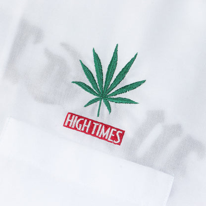 24SS ×舐達麻 ×HIGH TIMES オープンカラー 半袖シャツ(50S OPEN COLLAR SHIRT)