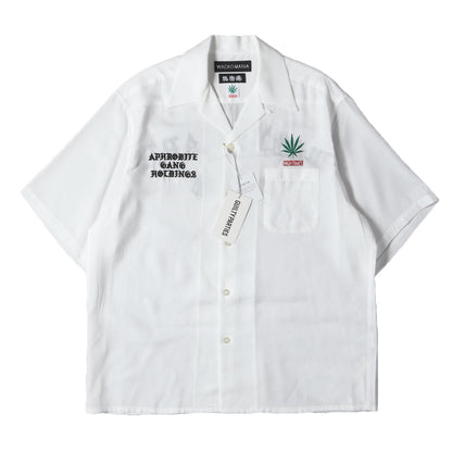 24SS ×舐達麻 ×HIGH TIMES オープンカラー 半袖シャツ(50S OPEN COLLAR SHIRT)