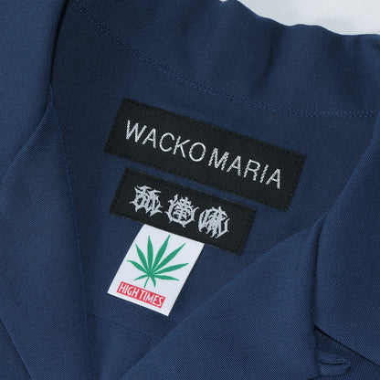 24SS ×舐達麻 ×HIGH TIMES オープンカラー 半袖シャツ(50S OPEN COLLAR SHIRT)