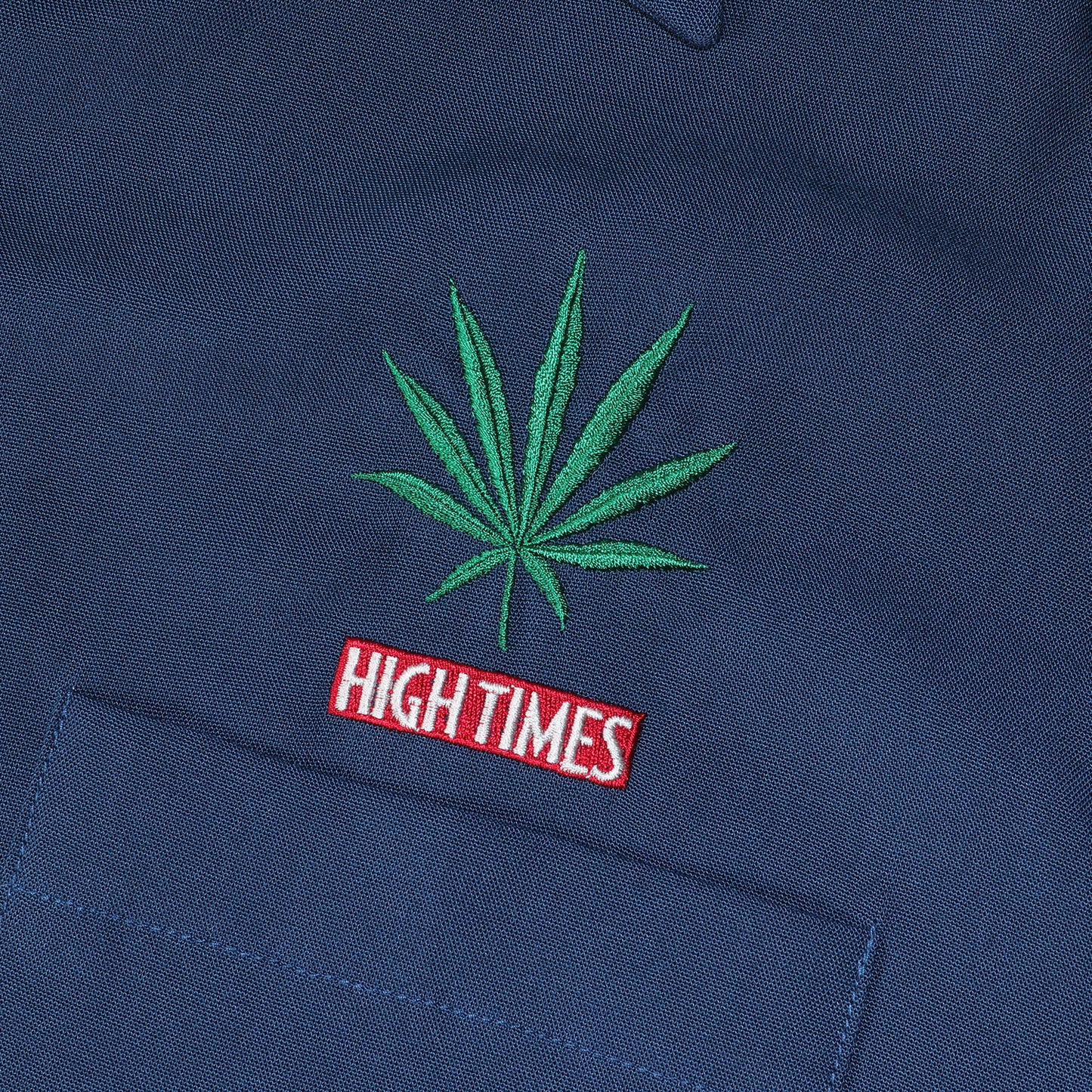 24SS ×舐達麻 ×HIGH TIMES オープンカラー 半袖シャツ(50S OPEN COLLAR SHIRT)