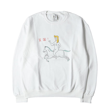 23AW 世界平和プロジェクト ヌードレディー スウェット(CREW NECK SWEAT SHIRT)