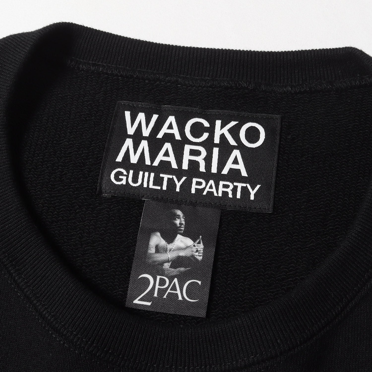 WACKO MARIA (ワコマリア) 23SS ×2PAC フォトプリント ヘビー クルー WACKO MARIA (ワコマリア) 23SS ×2PAC フォトプリント ヘビー クルー