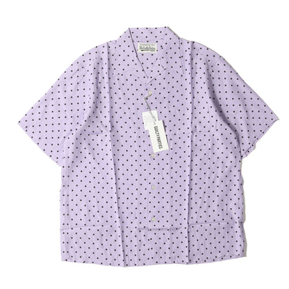 23SS ドット柄 レーヨン ハワイアンシャツ / アロハシャツ(HAWAIIAN SHIRT S/S)
