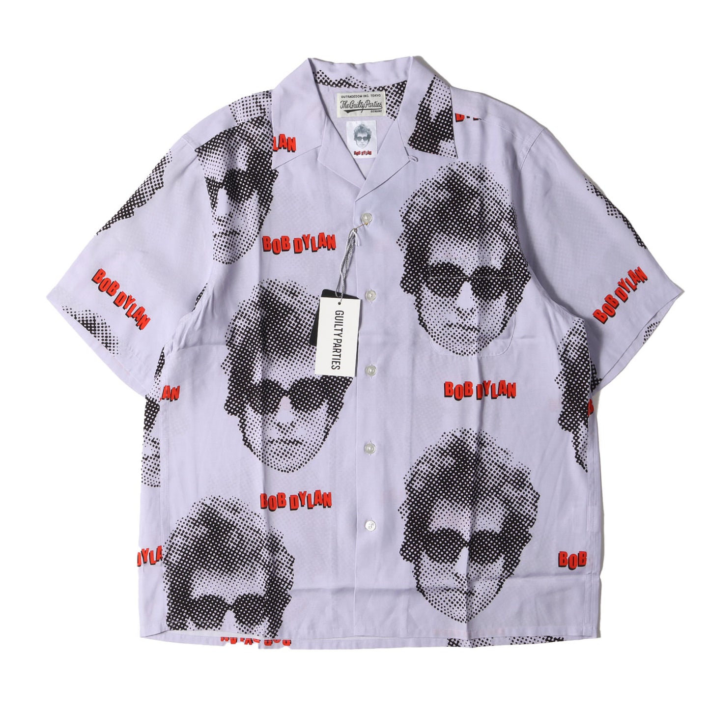 22SS ×BOB DYLAN ボブ・ディラン レーヨン ハワイアンシャツ / アロハシャツ(S/S HAWAIIAN SHIRT)