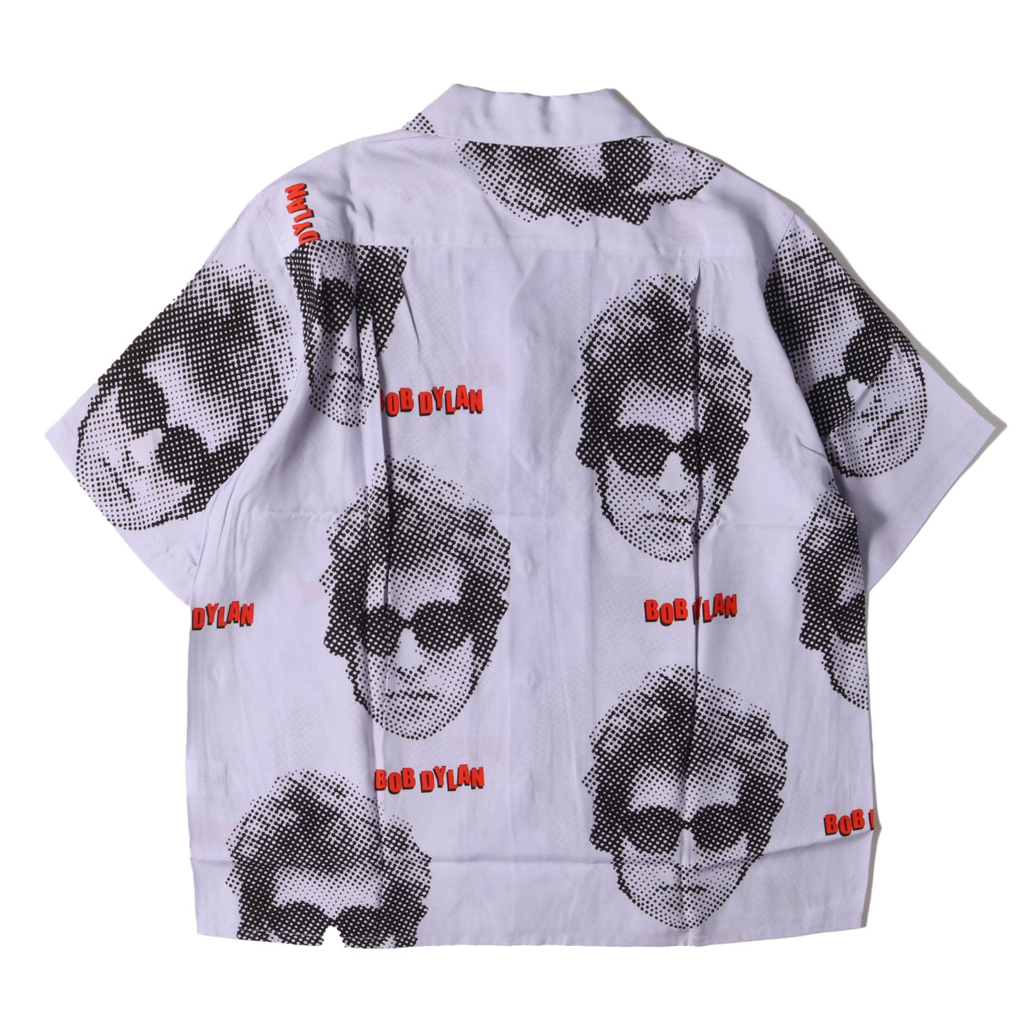 WACKOMARIA きつく NUDE GIRL L/S HAWAIIAN SHIRT