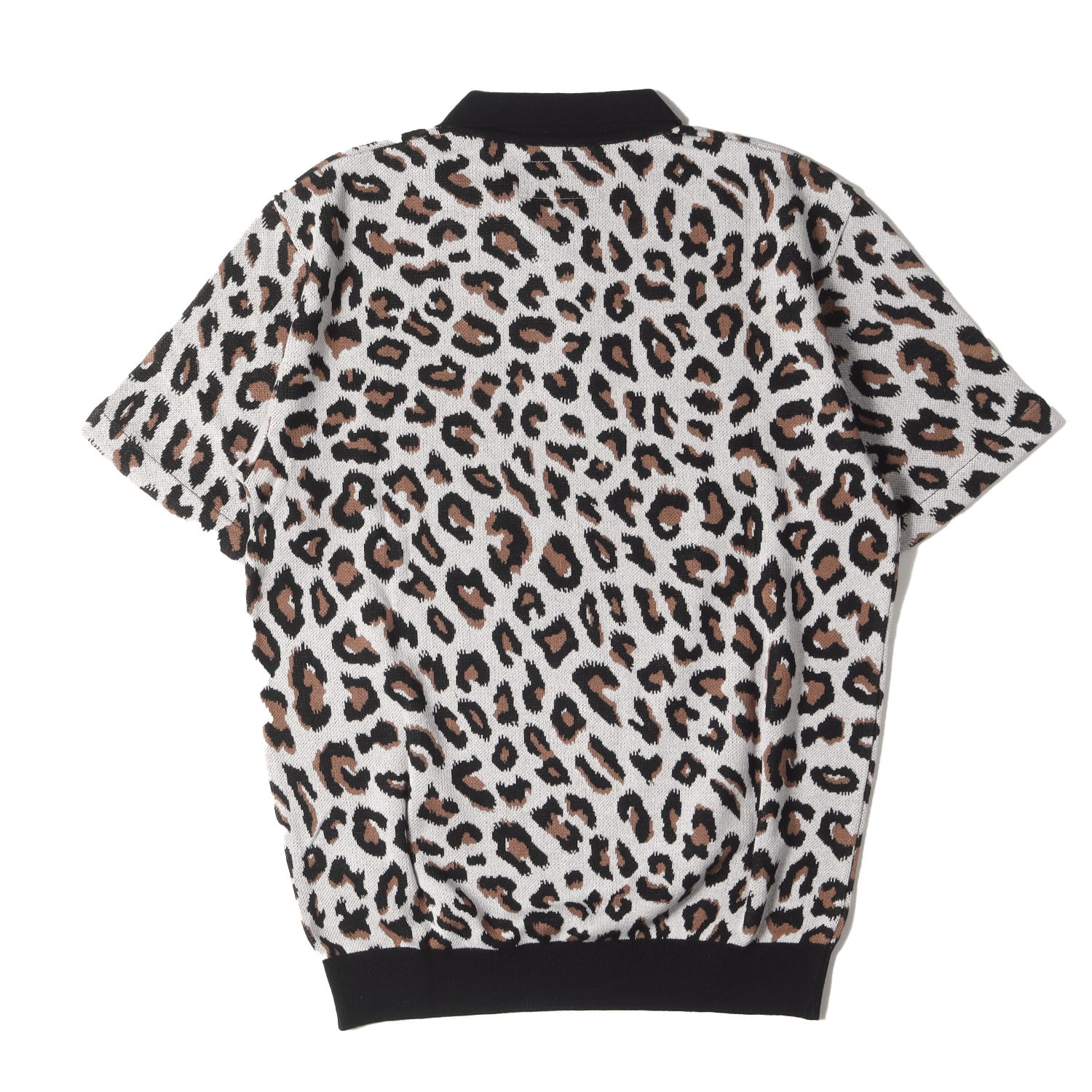 WACKO MARIA (ワコマリア) 23SS レオパード柄 ジャガード ニット ポロシャツ(LEOPARD KNIT POLO SHIRT) –  ブランド古着の通販・買取 | BEEGLE by Boo-Bee