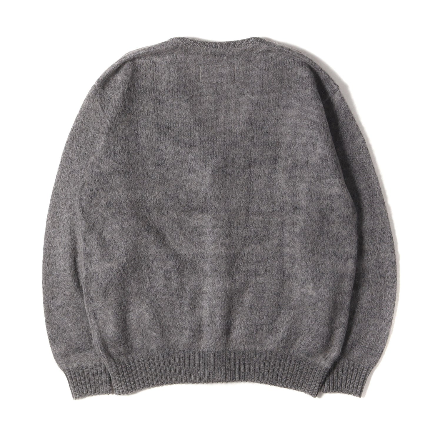 23AW ロゴ刺繍 モヘヤニット カーディガン(MOHAIR KNIT CARDIGAN)